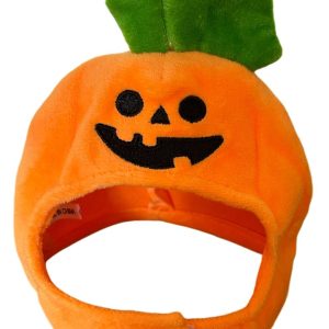 🎃 Halloween Pumpkin Hat for Small Dogs (and Cats!)