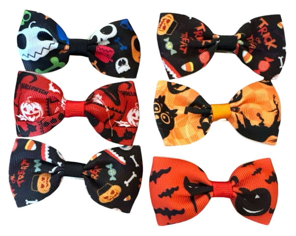 🎃 Small Halloween Dog Hair Clips