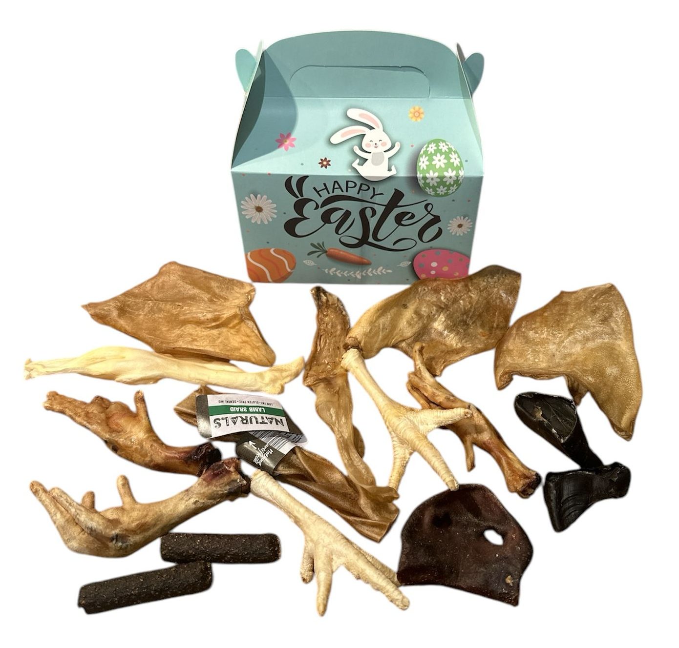 Easter-Themed Natural Treat Bundle – A Festive Feast for Your Pup!